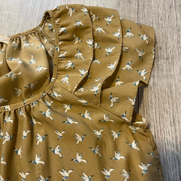 Anthropologie Blu Pepper bird dress size S - Picture 9 of 10